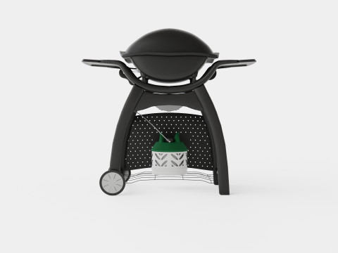 Weber Q3200 SV Modèle 3D