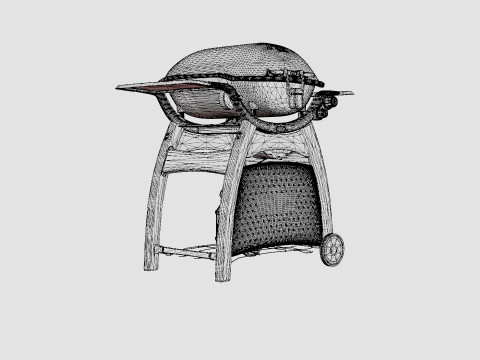 Weber Q3200 SV Modèle 3D