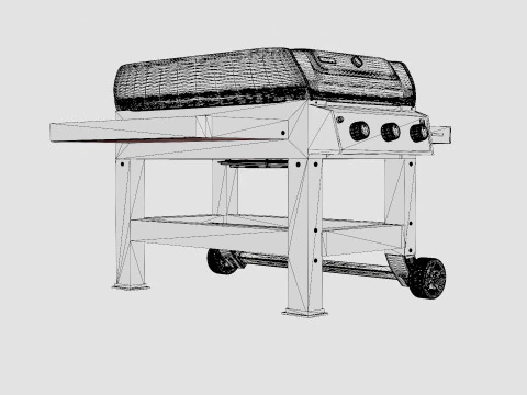 Spirit II E 310 GBS NO 3D Model