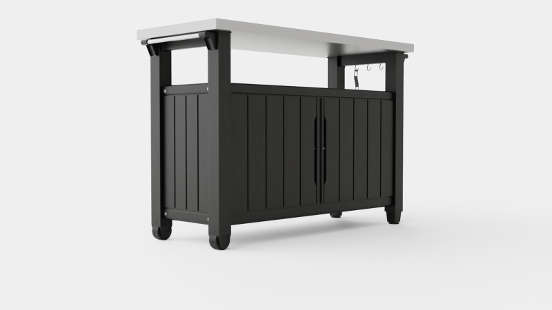Grillbord Unity 3D Модель .c4d .max .obj .3ds .fbx .stl .blend 