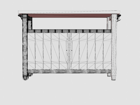 Grillbord Unity 3D Модель