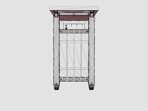 Unidad Grillbord Modelo 3D