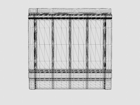 Pillow case Kentwood 3D Модель