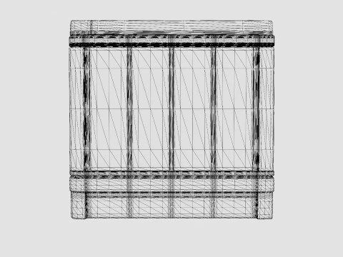 Pillow case Kentwood 3D Model