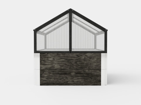 Greenhouse Vaxthus Stina 3D Модель