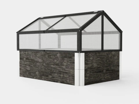 Greenhouse Vaxthus Stina 3D Model