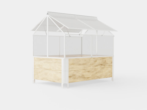 Greenhouse Vaxthus Gaia 3D Model