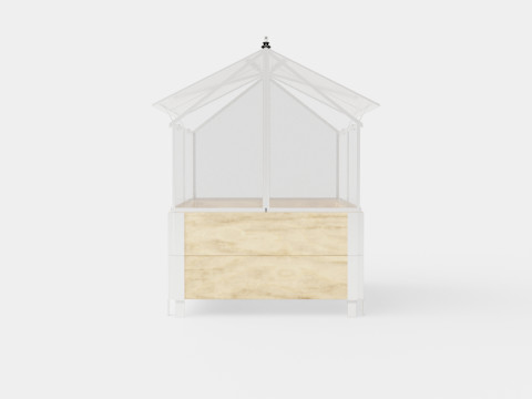 Greenhouse Vaxthus Gaia 3D Model