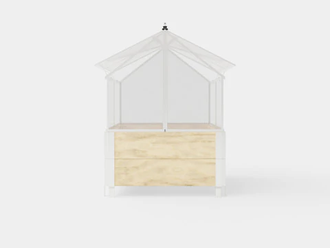 Greenhouse Vaxthus Gaia 3D Model