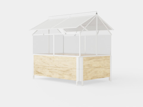 Greenhouse Vaxthus Gaia 3D Model