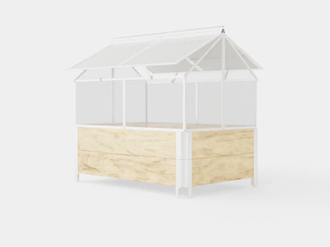 Greenhouse Vaxthus Gaia 3D Model