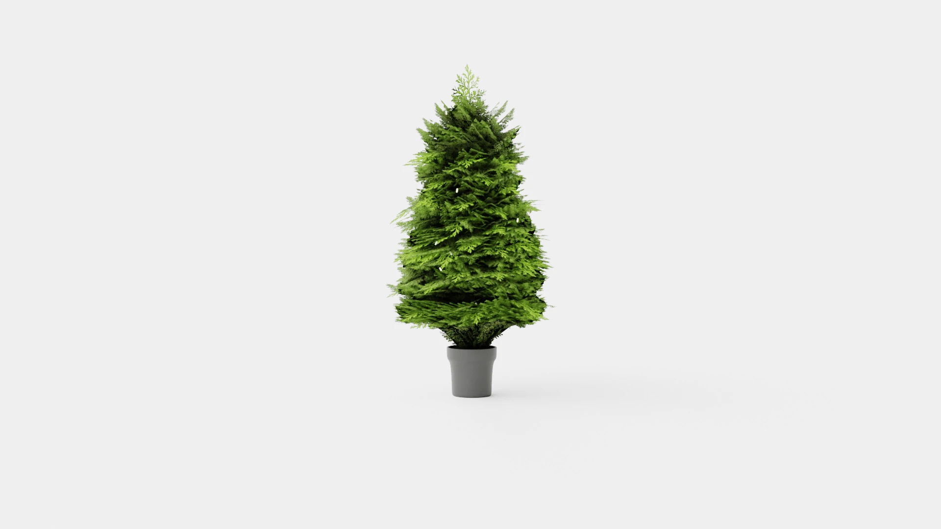 ARTIFICIAL CHRISTMAS JUNIPER 3D Model .c4d .max .obj .3ds .fbx .stl .blend 