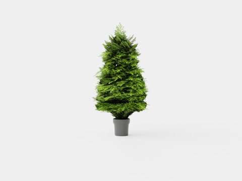 ARTIFICIAL CHRISTMAS JUNIPER 3D Model