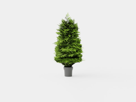 ARTIFICIAL CHRISTMAS JUNIPER 3D 모델