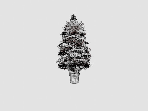 ARTIFICIAL CHRISTMAS JUNIPER 3D 모델