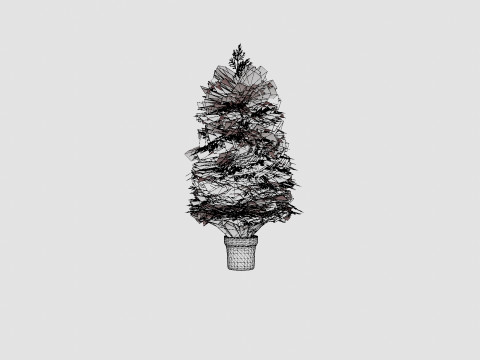 ARTIFICIAL CHRISTMAS JUNIPER 3D 모델