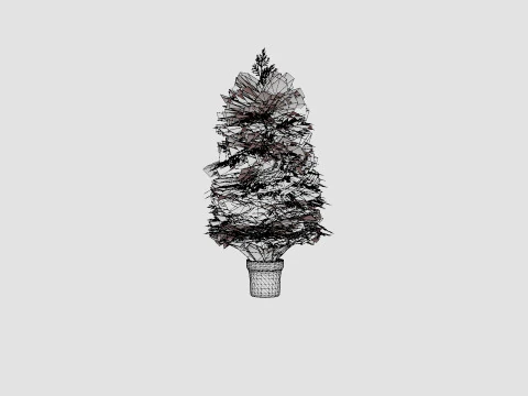 ARTIFICIAL CHRISTMAS JUNIPER 3D Model