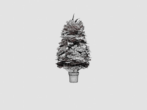 ARTIFICIAL CHRISTMAS JUNIPER 3D 모델