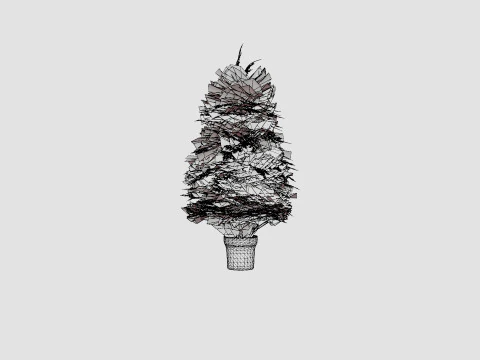 ARTIFICIAL CHRISTMAS JUNIPER 3D Model
