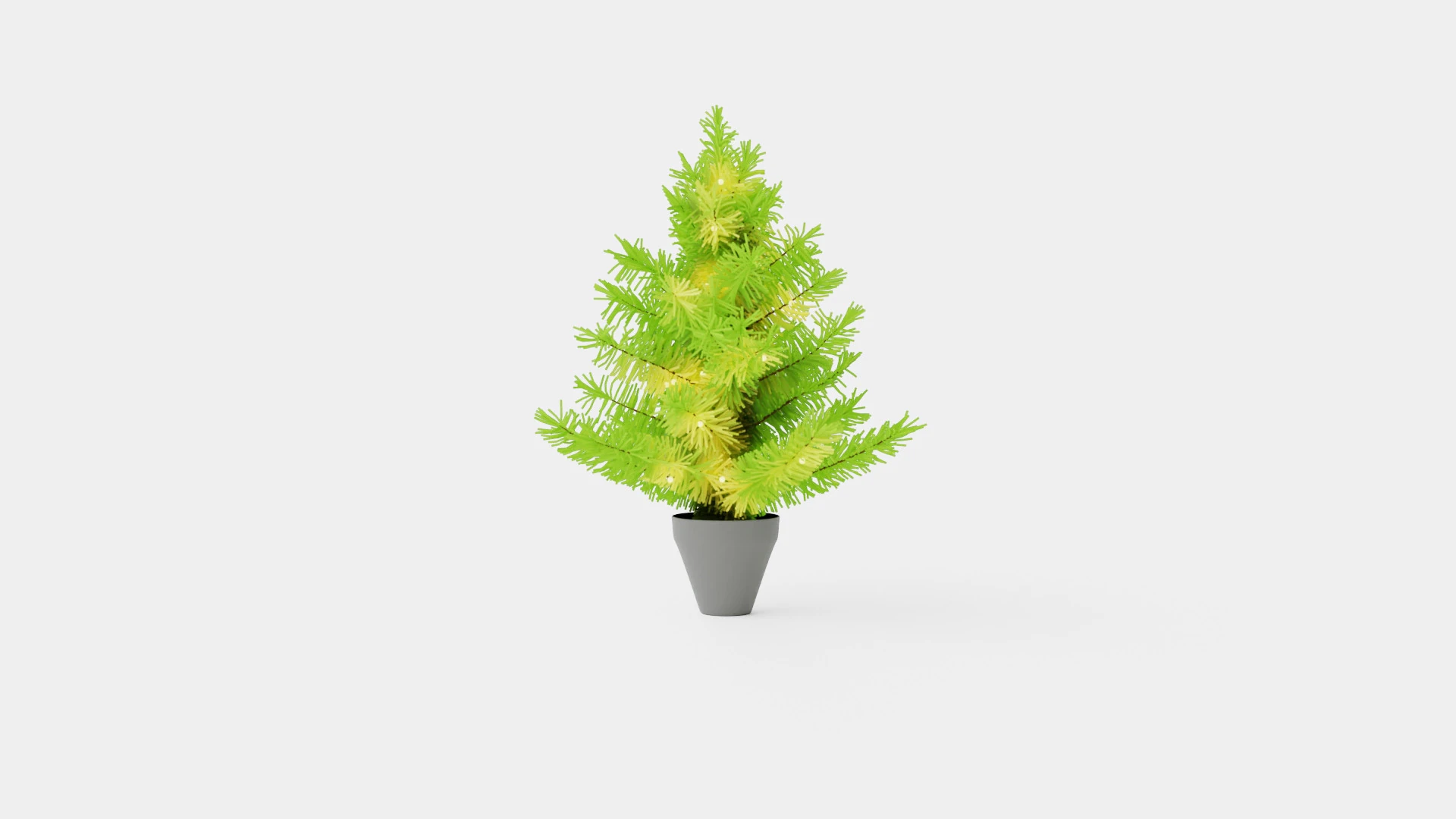 ARTIFICIAL CHRISTMAS TREE 3D Model .c4d .max .obj .3ds .fbx .stl .blend 