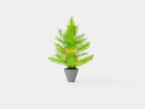 ARTIFICIAL CHRISTMAS TREE 3D Model