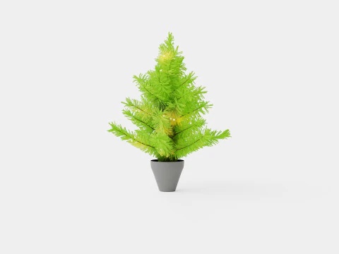 ARTIFICIAL CHRISTMAS TREE 3D Model