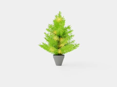 ARTIFICIAL CHRISTMAS TREE 3D Model