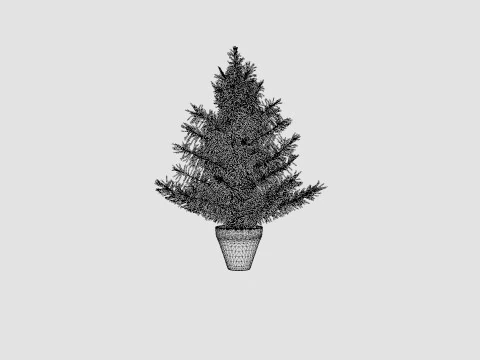 ARTIFICIAL CHRISTMAS TREE 3D Model