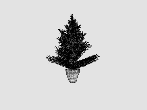 ARTIFICIAL CHRISTMAS TREE 3D Model