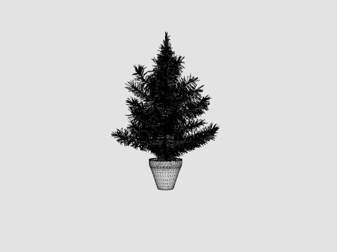 ARTIFICIAL CHRISTMAS TREE 3D Model