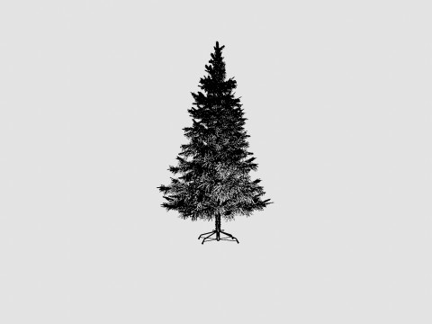 ARTIFICIAL CHRISTMAS TREE 3D Model