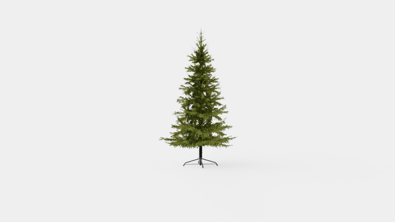 ARTIFICIAL CHRISTMAS TREE Modello 3D .c4d .max .obj .3ds .fbx .stl .blend 