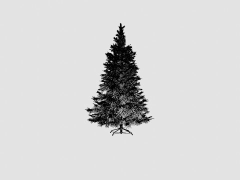 ARTIFICIAL CHRISTMAS TREE 3D Модель