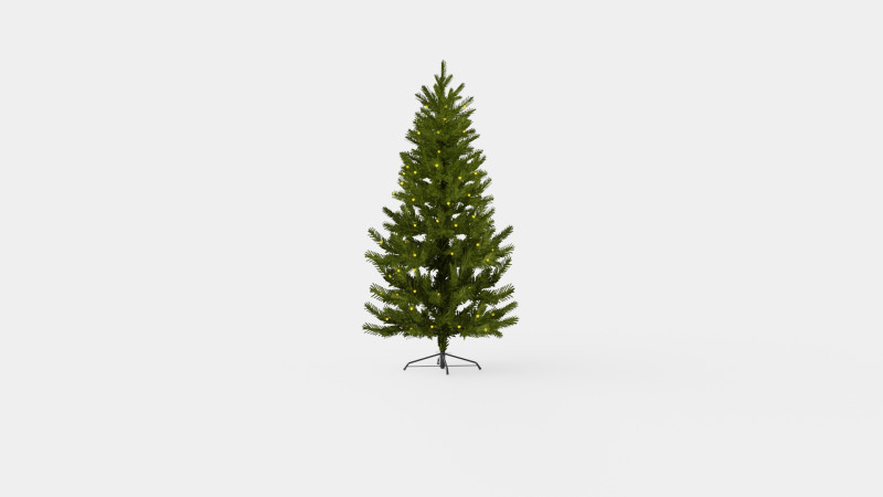 Narvik Artificial Christmas Tree 3D 模型 .c4d .max .obj .3ds .fbx .stl .blend 