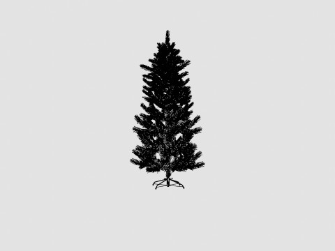 Narvik Artificial Christmas Tree 3D Model