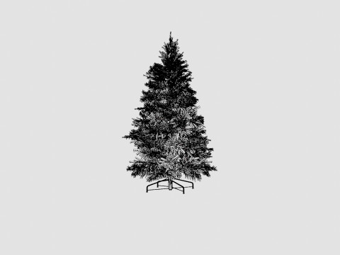 Uvdal Artificial Christmas Tree Modelo 3D
