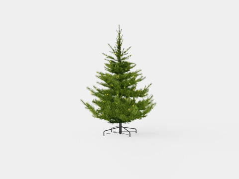 Langfjella Artificial Christmas Tree 3D Model
