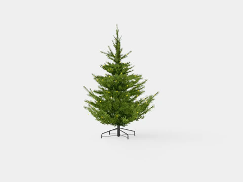 Langfjella Artificial Christmas Tree 3D Model