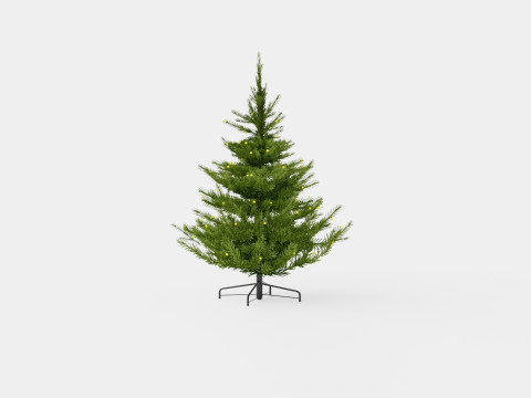Langfjella Artificial Christmas Tree 3D Model