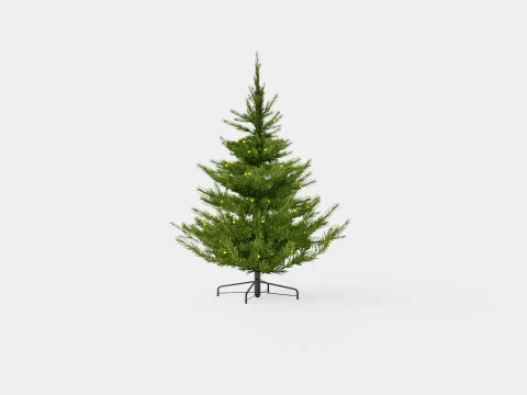 Langfjella Artificial Christmas Tree 3D Model