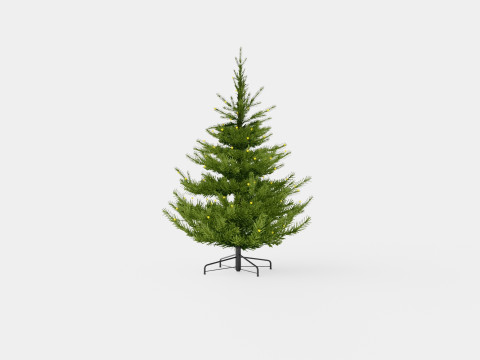 Langfjella Artificial Christmas Tree 3D Model