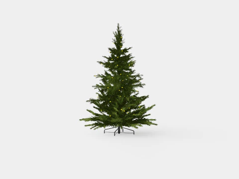 Langfjella Artificial Christmas Tree 3D Model