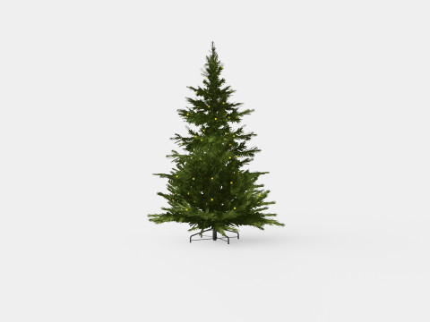 Langfjella Artificial Christmas Tree Modello 3D