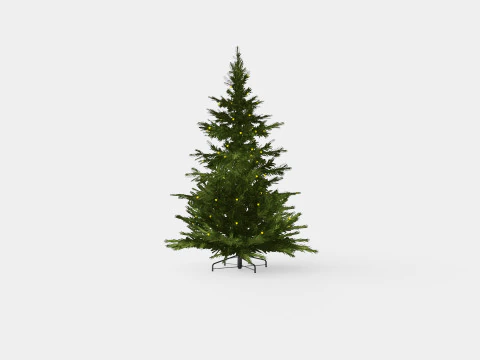 Langfjella Artificial Christmas Tree 3D Model