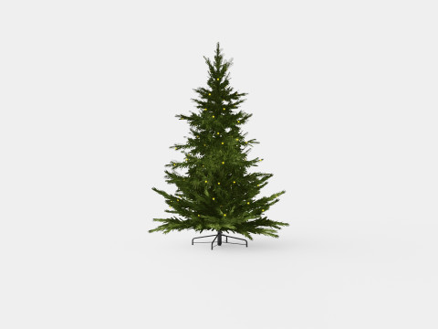 Langfjella Artificial Christmas Tree Modello 3D