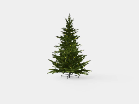 Langfjella Artificial Christmas Tree 3D Model