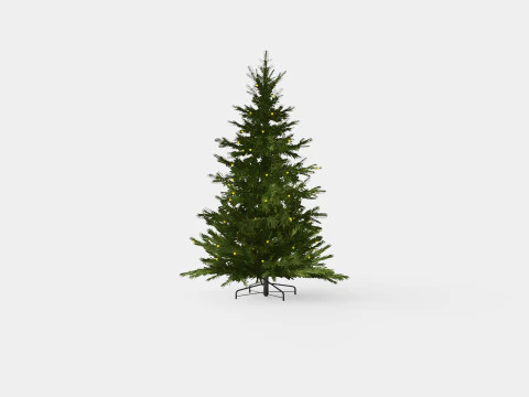 Langfjella Artificial Christmas Tree 3D Model