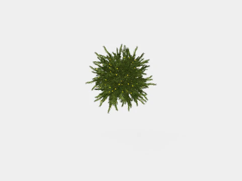Langfjella Artificial Christmas Tree 3D Model