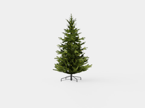 Langfjella Artificial Christmas Tree 3D Model