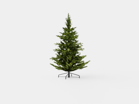 Langfjella Artificial Christmas Tree 3D मॉडल